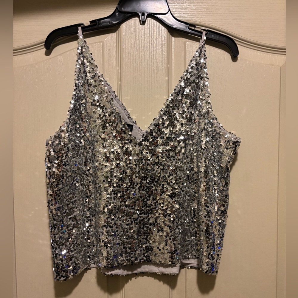 J. Crew Collection Women’s Sequin Top (Size S) *SUMMER ESSENTIAL* - Picture 5 of 7